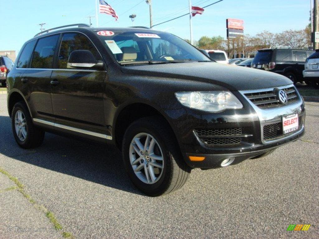 Black Uni 2008 Volkswagen Touareg 2 VR6 Exterior Photo #48131366