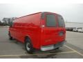 2002 Victory Red Chevrolet Express 2500 Cargo Van  photo #6