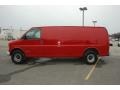 2002 Victory Red Chevrolet Express 2500 Cargo Van  photo #14