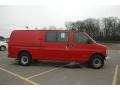 2002 Victory Red Chevrolet Express 2500 Cargo Van  photo #15