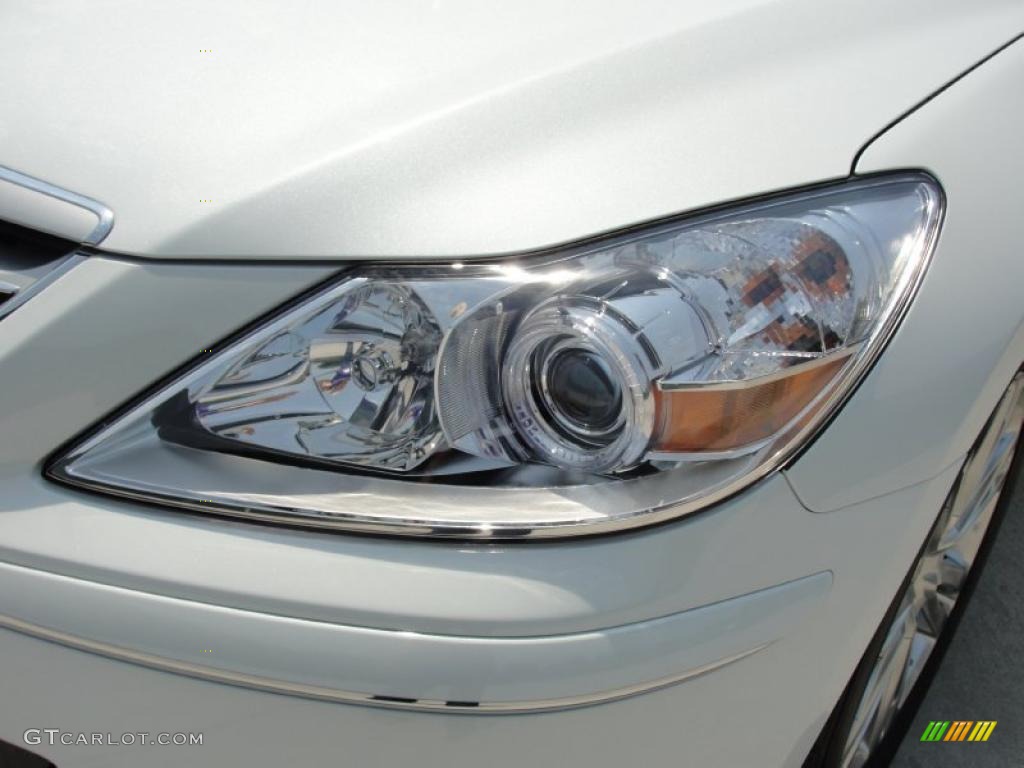 2011 Genesis 3.8 Sedan - White Satin Pearl / Cashmere photo #9