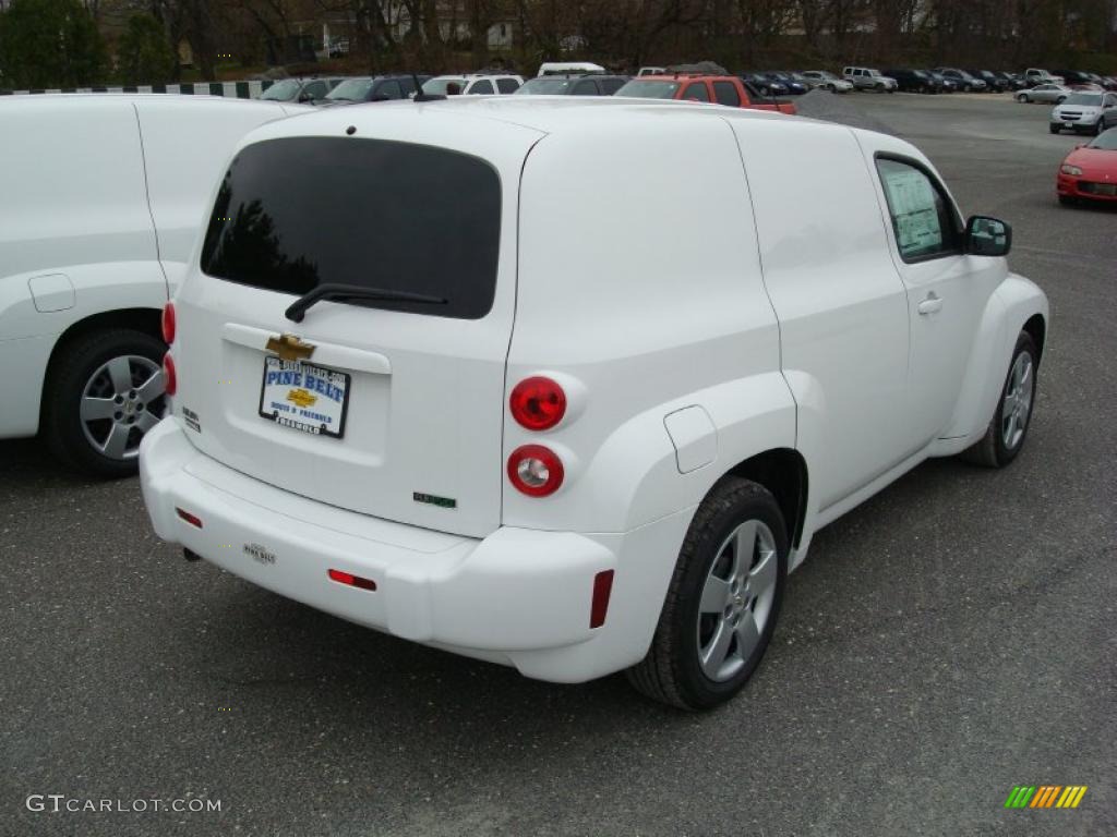 2011 HHR LS - Arctic Ice White / Ebony photo #2