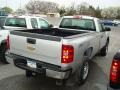 2011 Sheer Silver Metallic Chevrolet Silverado 3500HD Regular Cab 4x4  photo #2