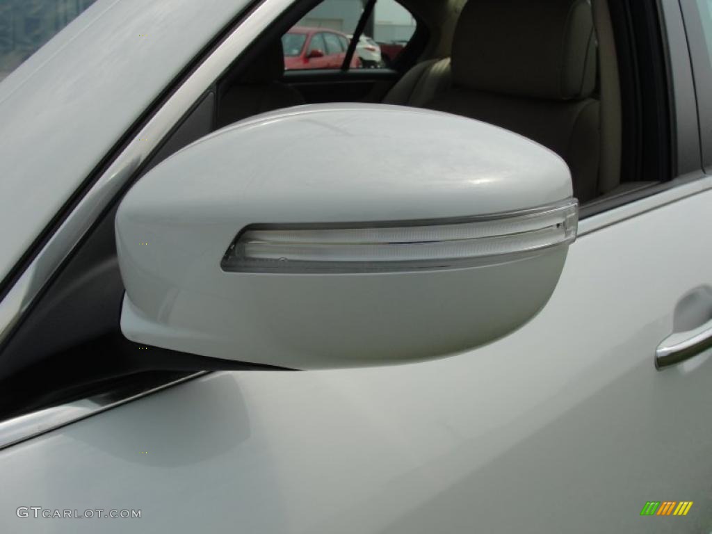 2011 Genesis 4.6 Sedan - White Satin Pearl / Cashmere photo #12