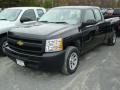 2011 Black Chevrolet Silverado 1500 Extended Cab  photo #1