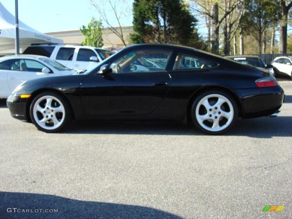1999 911 Carrera Coupe - Black / Savanna Beige photo #3