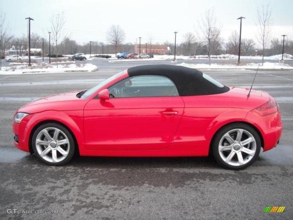 Brilliant Red 2008 Audi TT 2.0T Roadster Exterior Photo #48134147