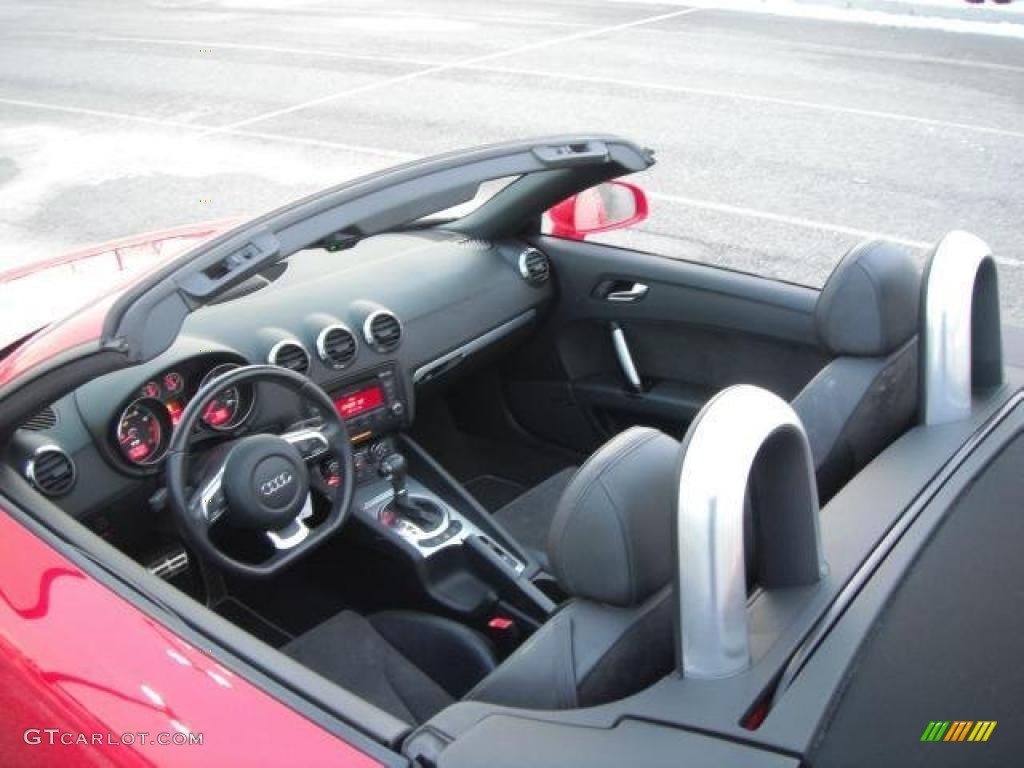 Black Interior 2008 Audi TT 2.0T Roadster Photo #48134173