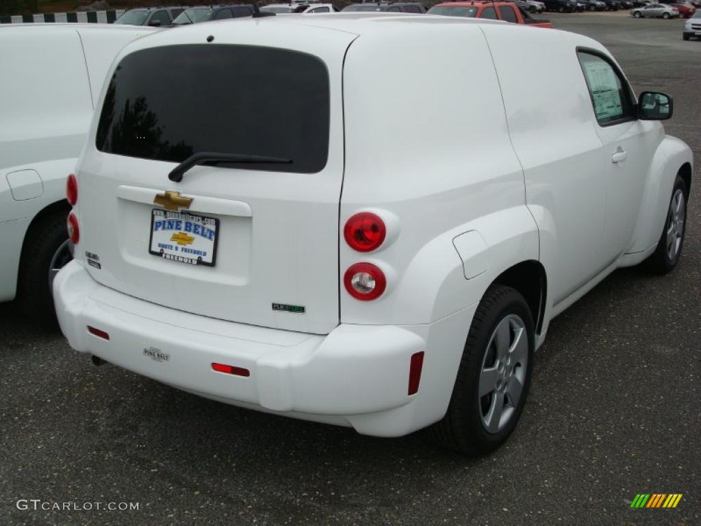 2011 HHR LS - Arctic Ice White / Ebony photo #2