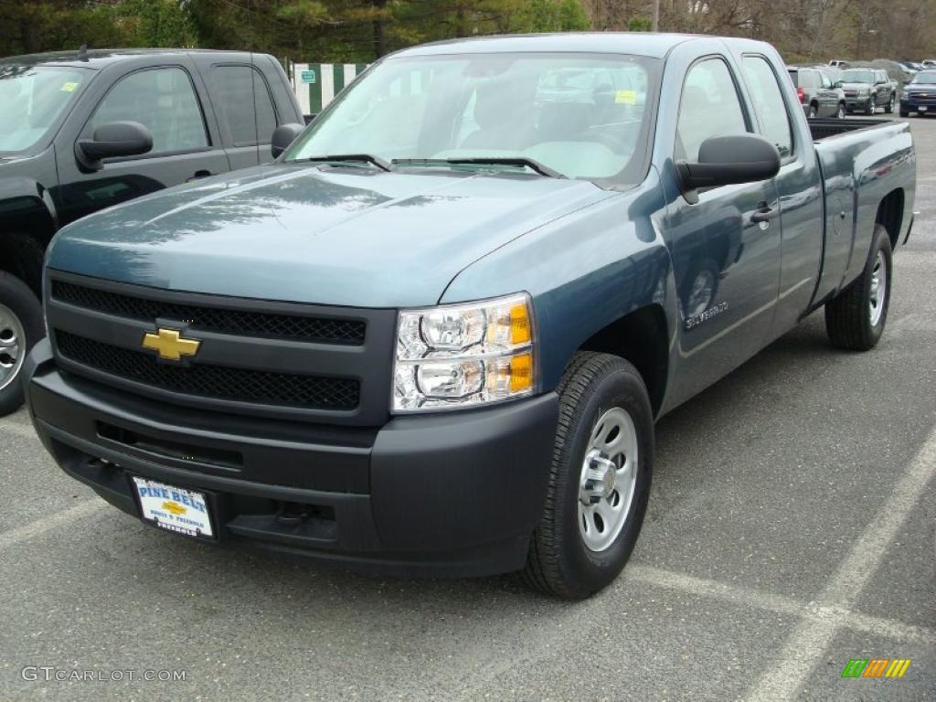 Blue Granite Metallic Chevrolet Silverado 1500