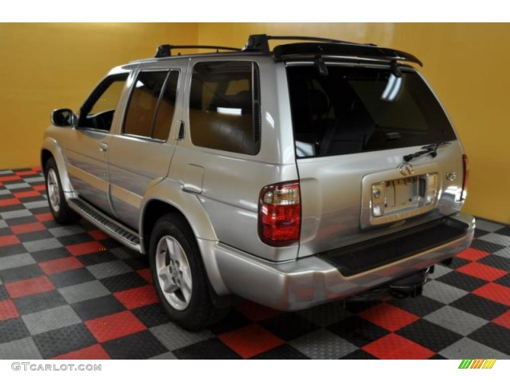Brilliant Silver Metallic 2002 Infiniti QX4 4x4 Exterior Photo #48135155