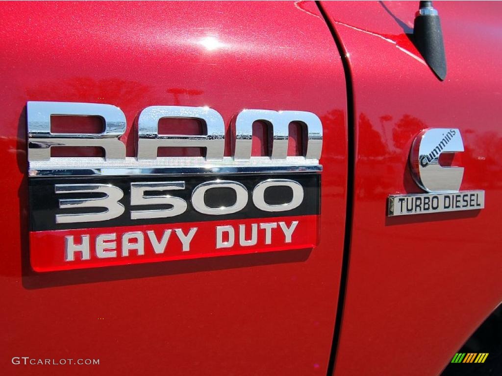 2007 Dodge Ram 3500 Laramie Quad Cab 4x4 Marks and Logos Photo #48135182
