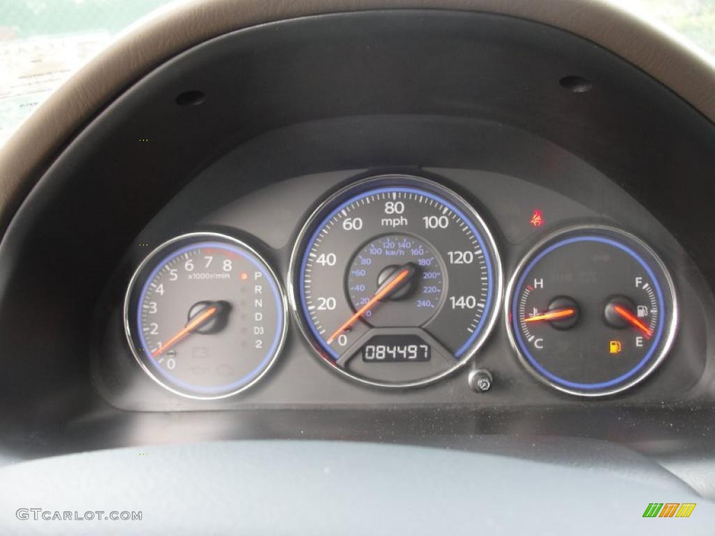 2003 Honda Civic LX Sedan Gauges Photo #48135192