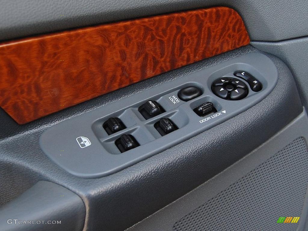 2007 Ram 3500 Laramie Quad Cab 4x4 - Inferno Red Crystal Pearl / Medium Slate Gray photo #16