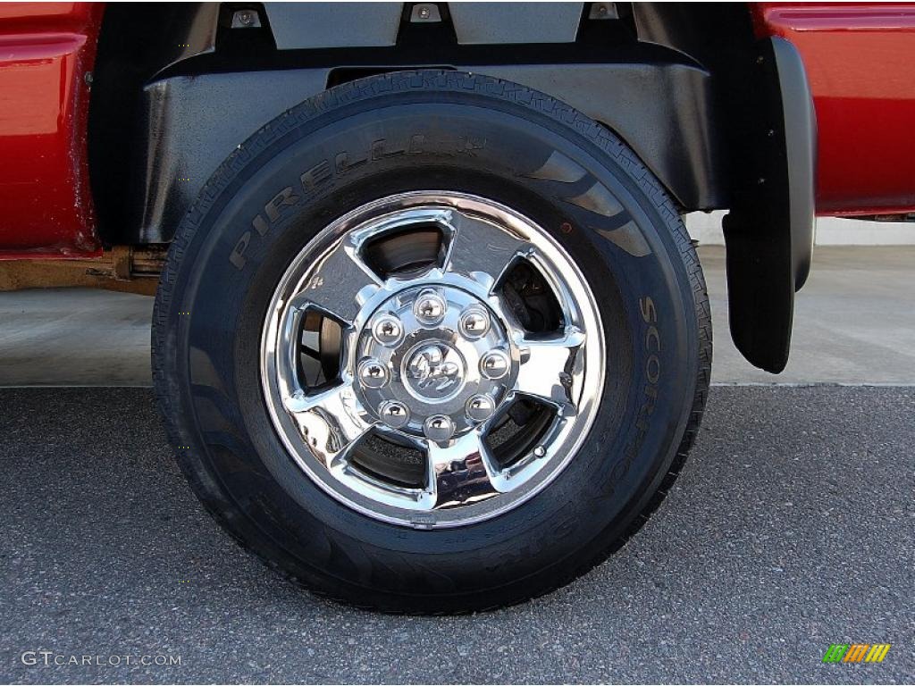 2007 Dodge Ram 3500 Laramie Quad Cab 4x4 Wheel Photo #48135438