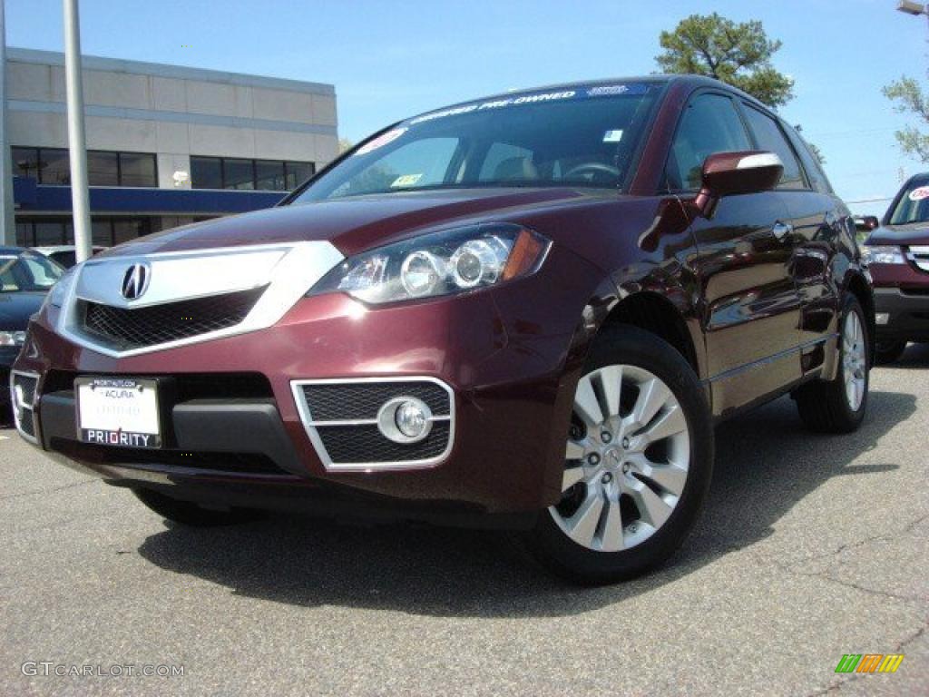 2010 RDX Technology - Basque Red Pearl / Taupe photo #1
