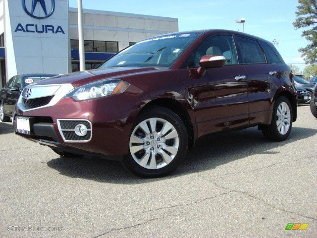 2010 RDX Technology - Basque Red Pearl / Taupe photo #2