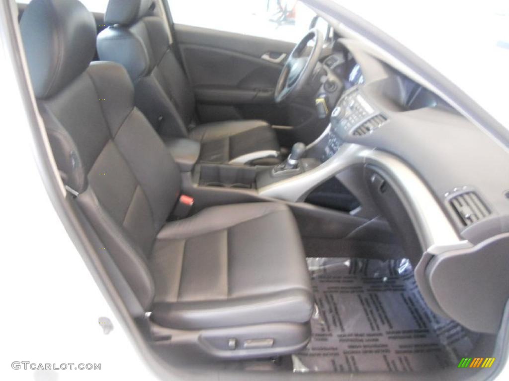 2010 TSX Sedan - Premium White Pearl / Ebony photo #14