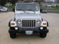 2004 Bright Silver Metallic Jeep Wrangler X 4x4  photo #2