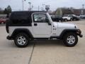 2004 Bright Silver Metallic Jeep Wrangler X 4x4  photo #7