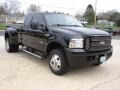 Black 2005 Ford F350 Super Duty XLT SuperCab 4x4 Dually Exterior