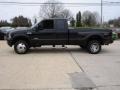 2005 Black Ford F350 Super Duty XLT SuperCab 4x4 Dually  photo #9