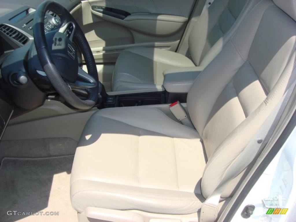 Beige Interior 2010 Honda Civic EX-L Sedan Photo #48136884