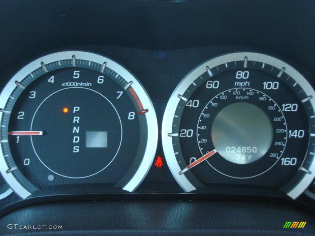 2009 Acura TSX Sedan Gauges Photo #48136962