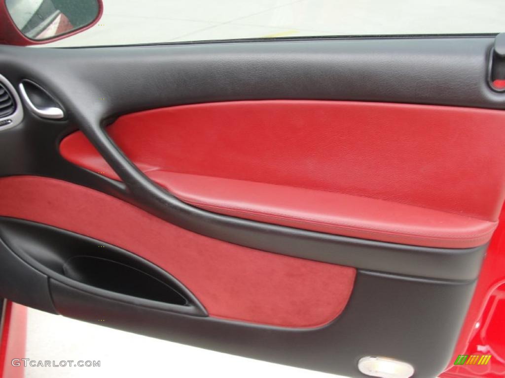 2006 Pontiac GTO Coupe Red Door Panel Photo #48137052