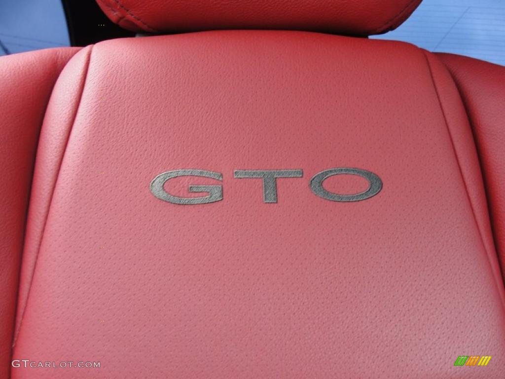2006 Pontiac GTO Coupe Marks and Logos Photo #48137094