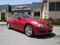 2008 Garnet Ember Red Infiniti G 35 Journey Sedan  photo #1