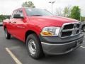 2011 Flame Red Dodge Ram 1500 ST Quad Cab 4x4  photo #4