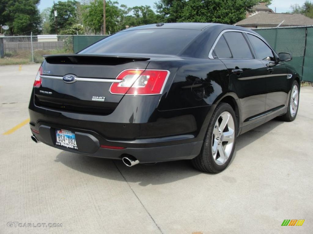 2010 Tuxedo Black Metallic Ford Taurus SHO AWD 48099749
