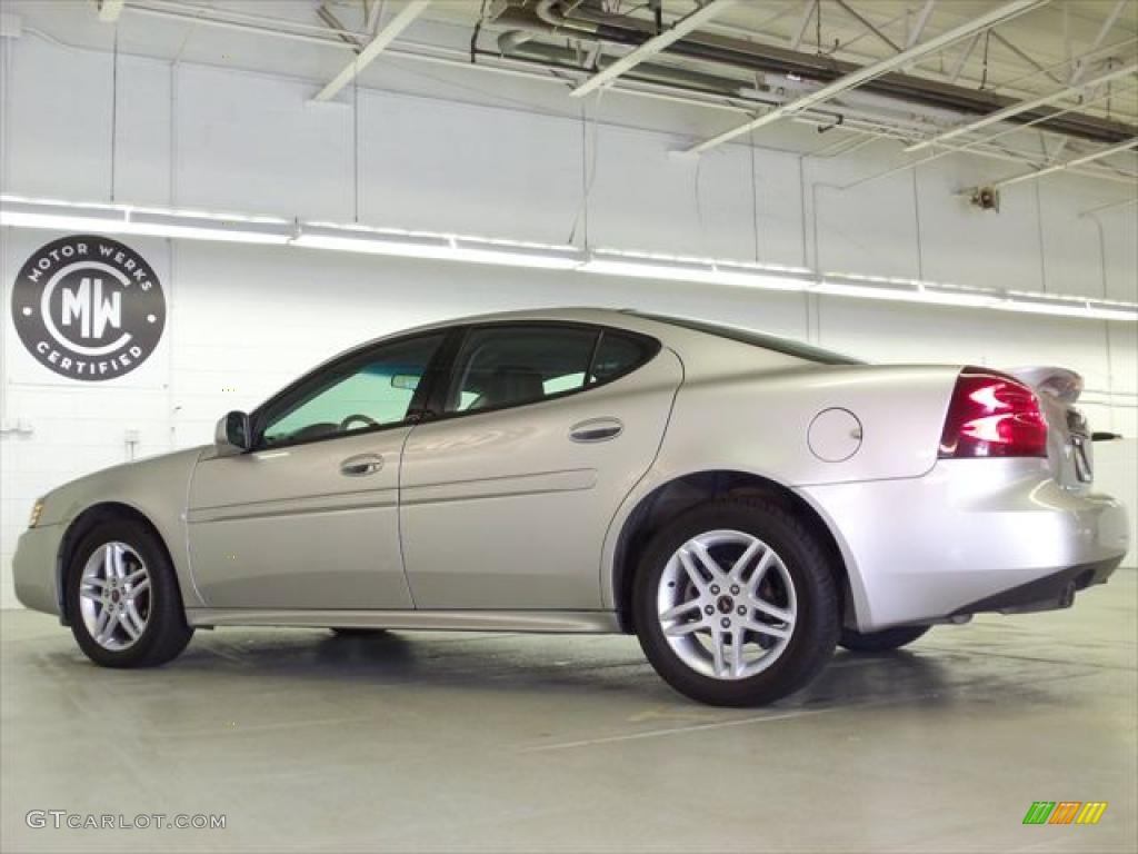 2006 Grand Prix GT Sedan - Liquid Silver Metallic / Ebony photo #9