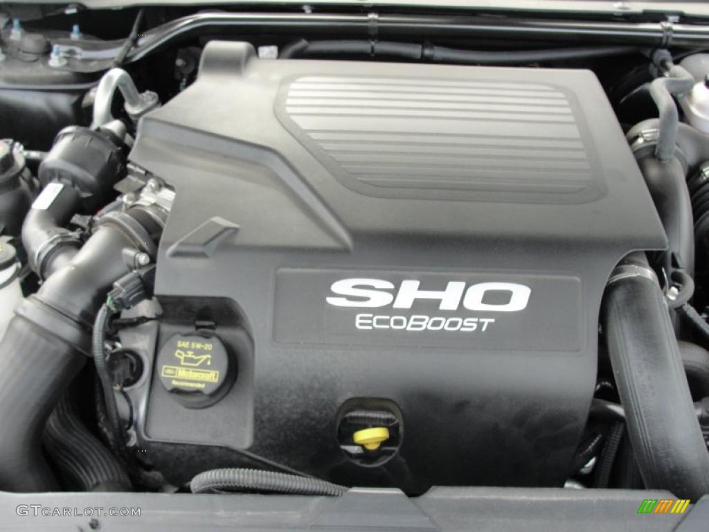 2010 Ford Taurus SHO AWD 3.5 Liter GTDI EcoBoost Twin-Turbocharged DOHC 24-Valve VVT V6 Engine Photo #48140190
