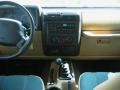 2001 Jeep Wrangler Camel/Dark Green Interior Dashboard Photo