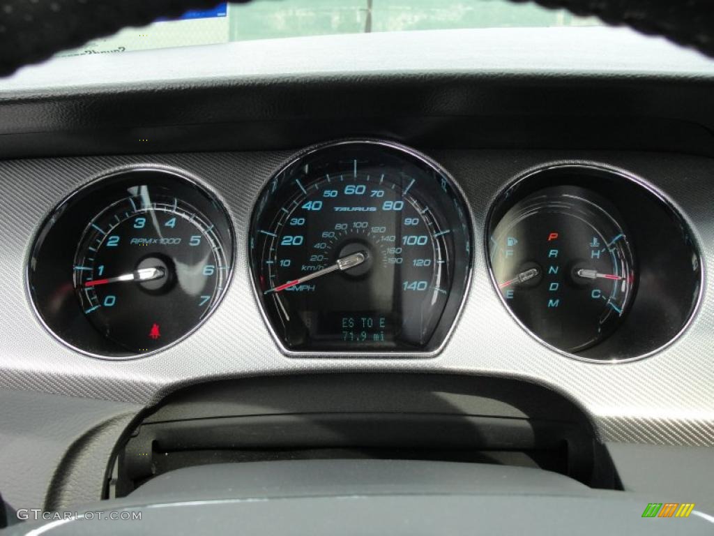 2010 Ford Taurus SHO AWD Gauges Photo #48140559