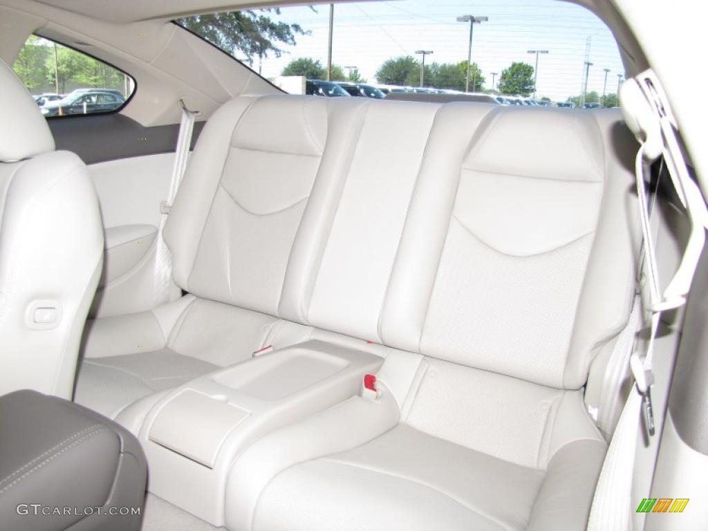 Stone Interior 2010 Infiniti G 37 Coupe Photo #48141321