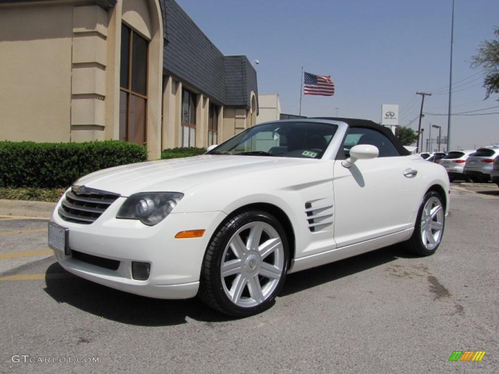 Alabaster White 2005 Chrysler Crossfire Limited Roadster Exterior Photo #48141525