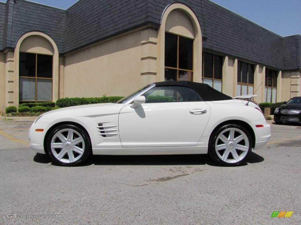 Alabaster White 2005 Chrysler Crossfire Limited Roadster Exterior Photo #48141543