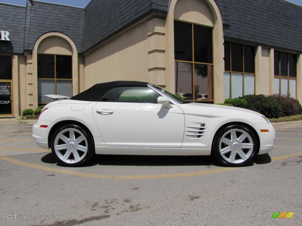 Alabaster White 2005 Chrysler Crossfire Limited Roadster Exterior Photo #48141597