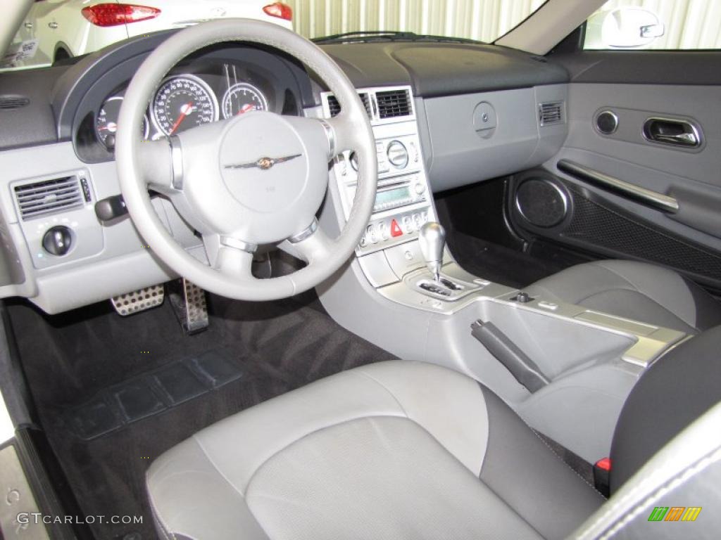 2005 Chrysler Crossfire Limited Roadster Dark Slate Grey/Medium Slate Grey Dashboard Photo #48141651