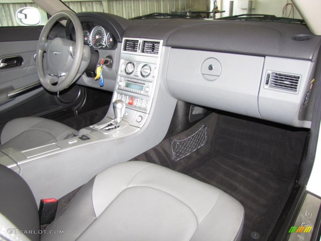 2005 Chrysler Crossfire Limited Roadster Dark Slate Grey/Medium Slate Grey Dashboard Photo #48141687