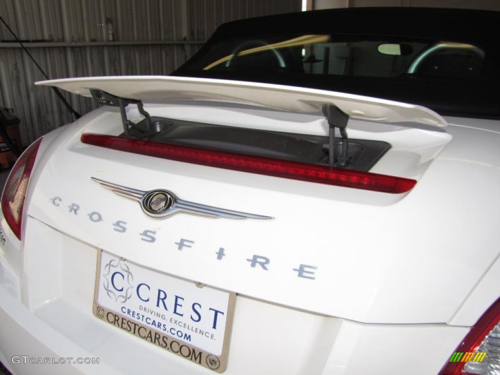 Alabaster White 2005 Chrysler Crossfire Limited Roadster Exterior Photo #48141750