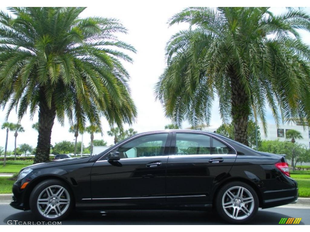 2010 C 350 Sport - Black / Grey/Black photo #1