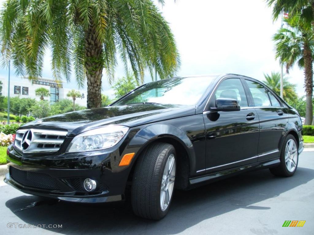 Black 2010 Mercedes-Benz C 350 Sport Exterior Photo #48141873