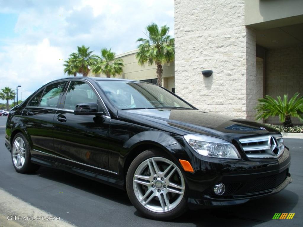 Black 2010 Mercedes-Benz C 350 Sport Exterior Photo #48141930