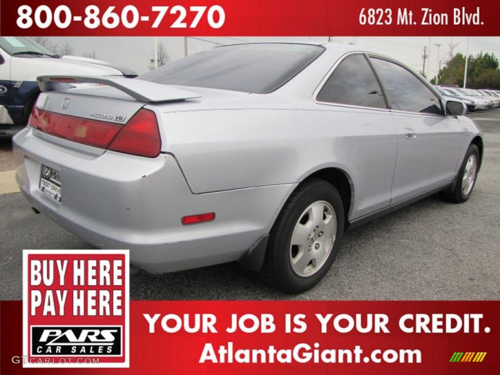 1998 Accord LX V6 Coupe - Regent Silver Pearl / Charcoal photo #3