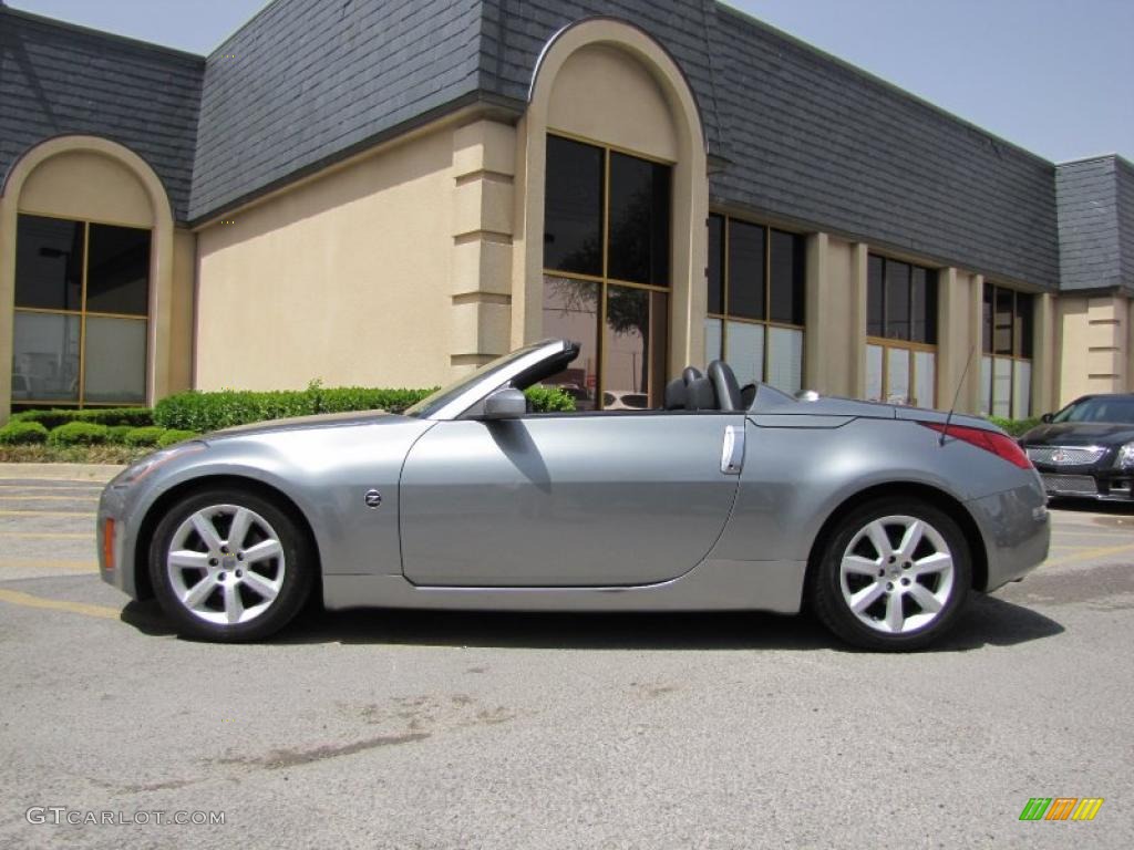 Chrome Silver Metallic 2005 Nissan 350Z Enthusiast Roadster Exterior Photo #48142770