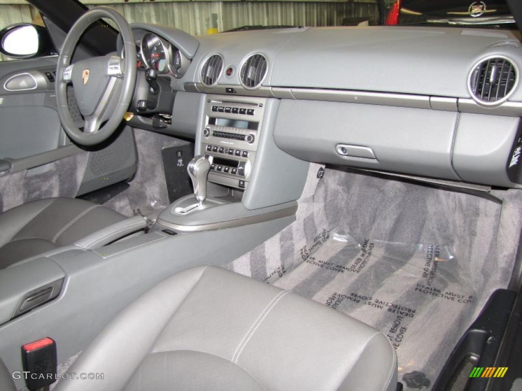 Black Interior 2005 Porsche Boxster Standard Boxster Model Photo #48143200